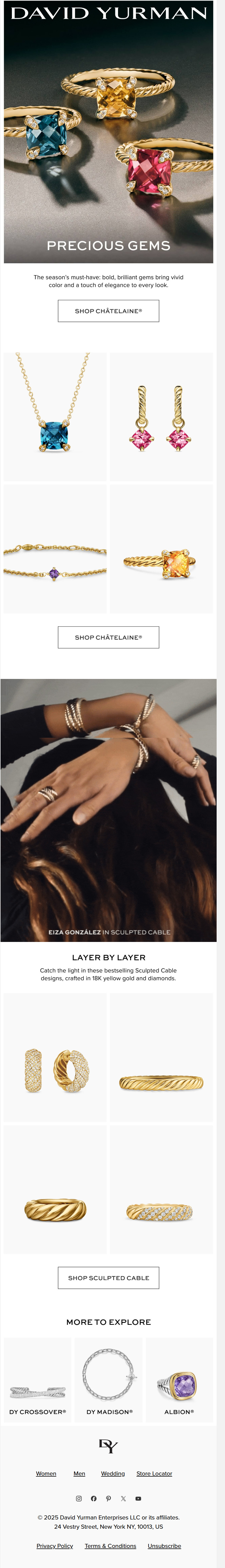 Jewelry Email Design